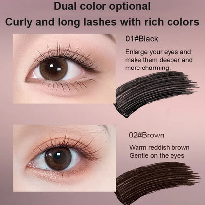 [Waterproof en Vlekvrije] Verlengen en Krullen Langhoudende Mascara
