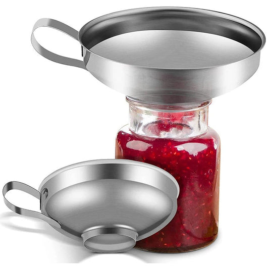 Stainless Steel Wide Mouth Canning Funnel（50% OFF）