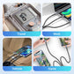 Supersnel opladen met 100 watt, transparante 3-in-1 datakabel