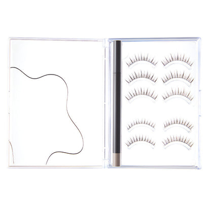 Self-Adhesive Eyeliner and False Eyelash Set（50% OFF）