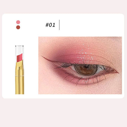 Long Lasting Gradient Dual-Color Eyeshadow Stick（50% OFF）