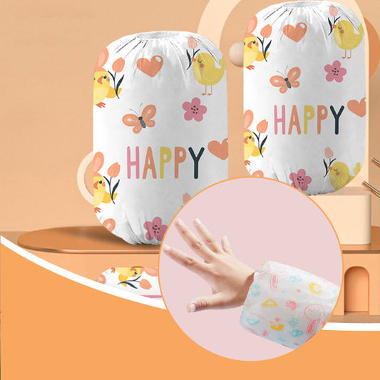 Cute Printed Waterproof Oilproof Children Protective Sleeves