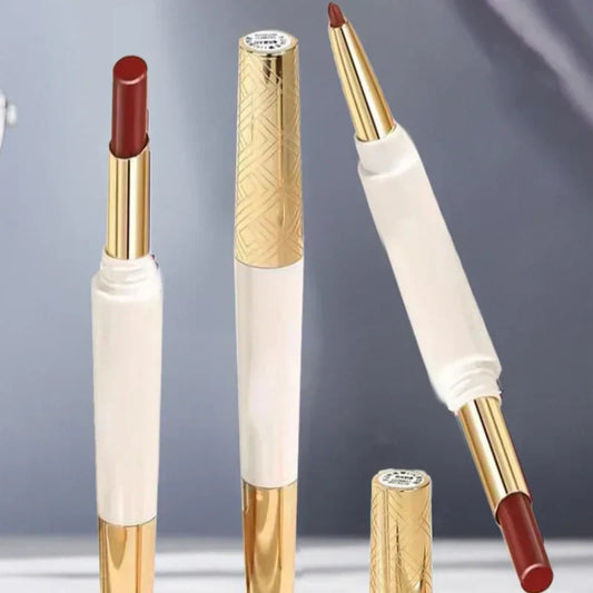 🎉2025 Hot Sale 🎉 2-in-1 waterproof lippenstift en lipliner