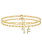 💕Koop 1 Krijg 1 Gratis💕Gelaagde Gouden Enkelband voor Vrouwen