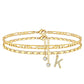 💕Koop 1 Krijg 1 Gratis💕Gelaagde Gouden Enkelband voor Vrouwen
