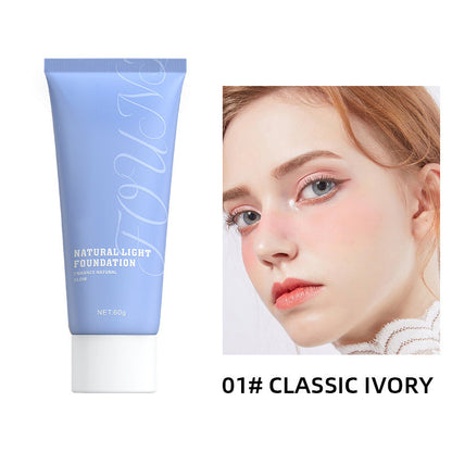 "✨ Foundation Natuurlijke Uitstraling | 24 uur waterdicht dragen 💦 | Veganistisch & niet-comedogeen 🌿"