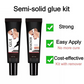 🔥2025 HOT SALE🔥 Extra Sterke Sneldrogende Halfvaste Nagellijm & Remover Set