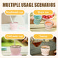 240ml draagbare siliconen vouwbeker
