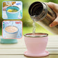 240ml draagbare siliconen vouwbeker