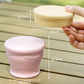 240ml draagbare siliconen vouwbeker