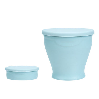 240ml draagbare siliconen vouwbeker