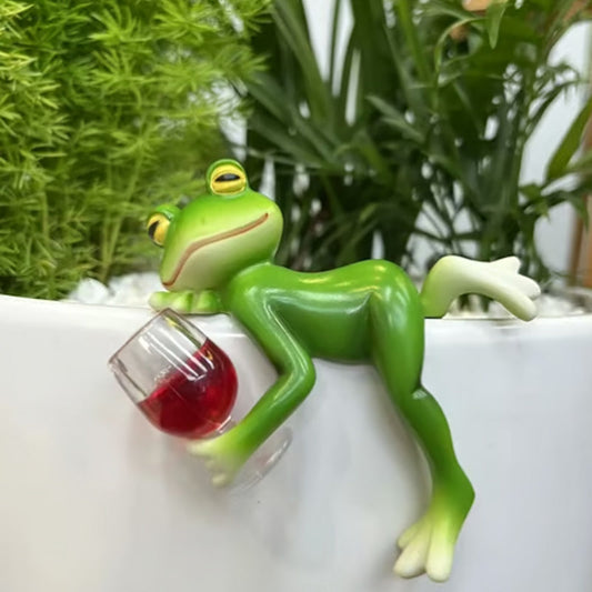 ⏳Beperkte tijd 50% korting💥 🎁 Miniatuur Kikkerbeeldjes Plantdecoraties