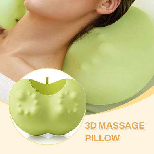 🔥2025 Hot Sale🔥3D Knedende nek & rug massagekussen met warmte