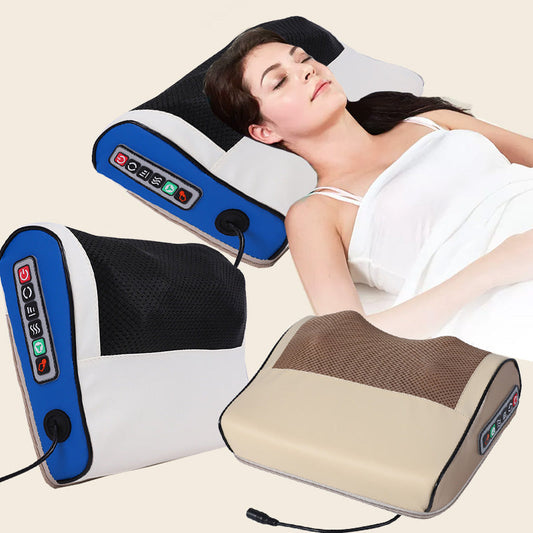 🎊Verwijdert al je vermoeidheid in een handomdraai🎊Multifunctioneel diep knedend massagekussen met warmte