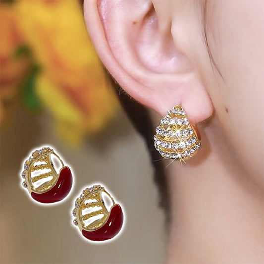 Elegante Vintage Zirkonia Oorbellen voor Vrouwen