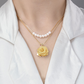 💕Nieuwe Aankomst💕3D Roze & Parel Dubbel Gelaagde Ketting (2 set pakken)