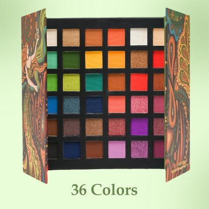 🎨36 Kleuren Veelzijdig Oogschaduw Make-up Palet