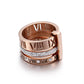 3 in 1 Roman Numeral Spinner Ring（50% OFF）