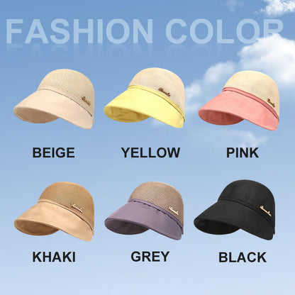 Women's large brim sunscreen hat for beach outing in summer（50% OFF）