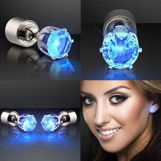 Stylish LED Luminous Crown Earrings（50% OFF）